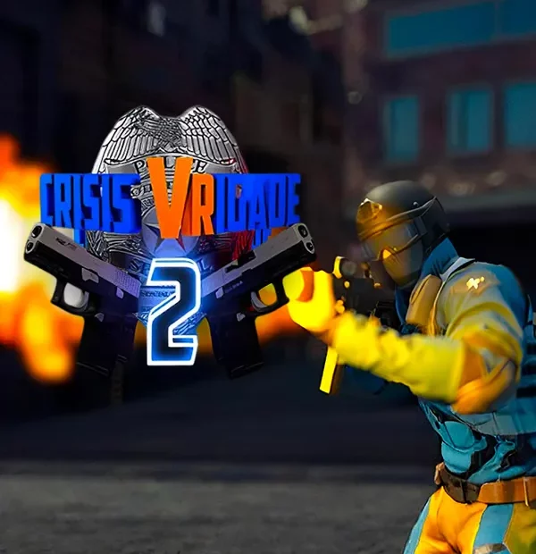 Incarnez un agent d’élite dans Crisis VRigade 2, un jeu VR de tir tactique intense à découvrir à Rennes.