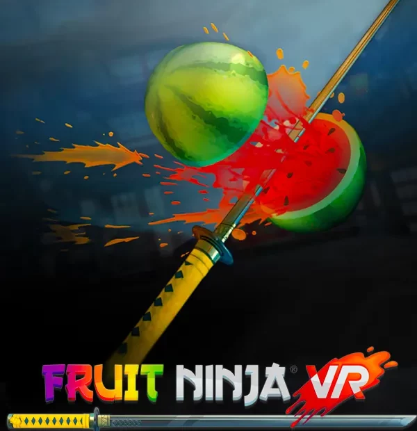 Découpez les fruits à toute vitesse dans Fruit Ninja VR, une expérience fun et dynamique en réalité virtuelle à Rennes.